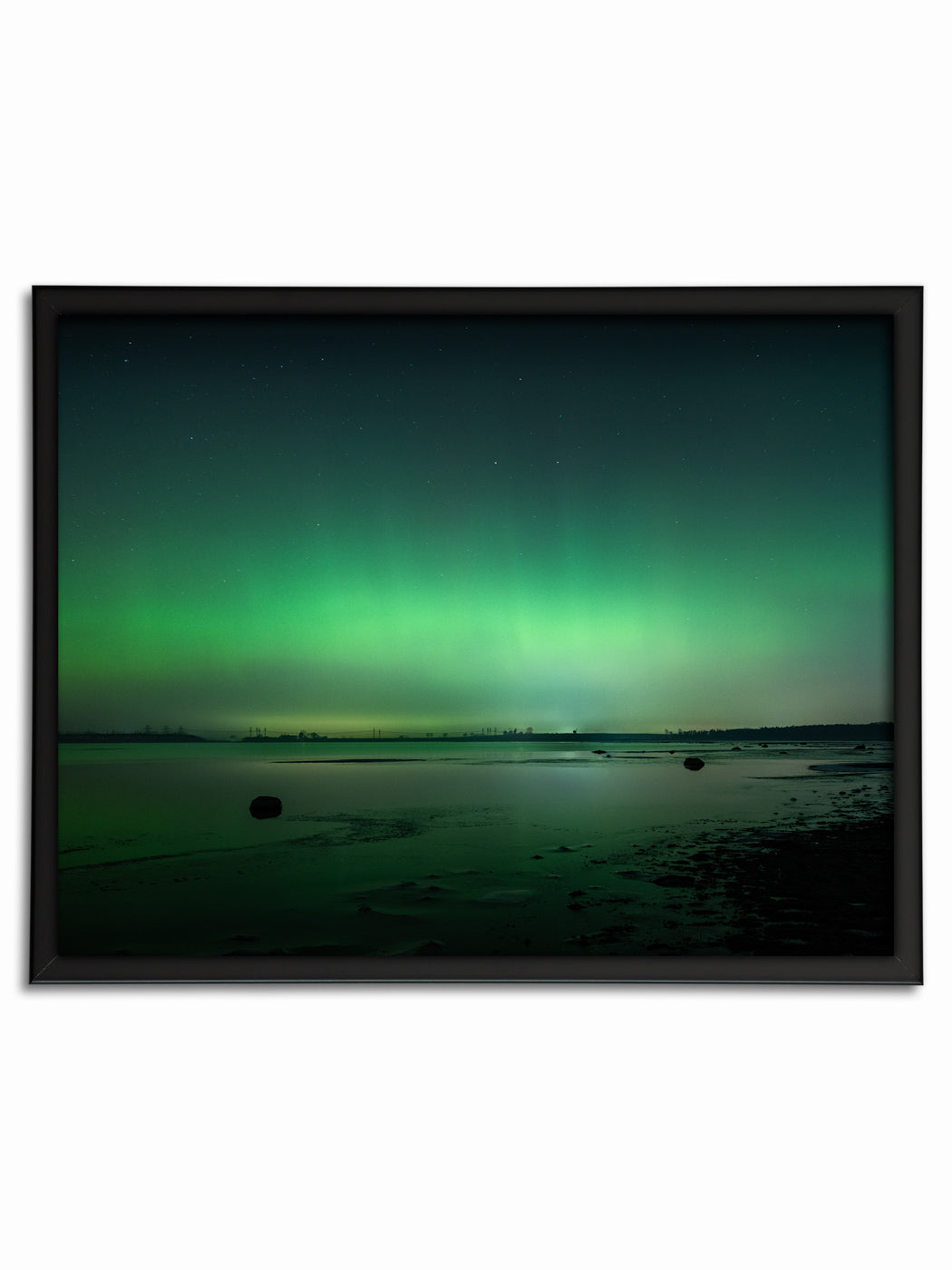 Norrsken över Salviken