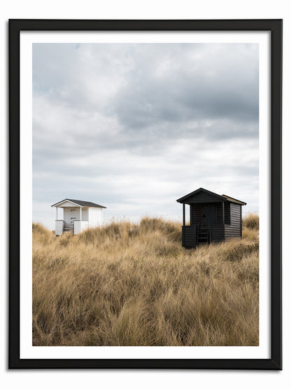 Badhytter i Falsterbo