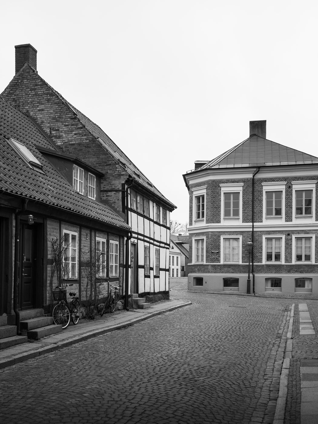 Korsningen mellan Tomegapsgatan och Sankt Annegatan