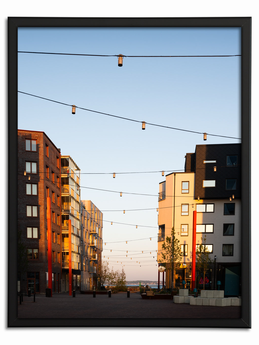 Morgon i Oceanhamnen