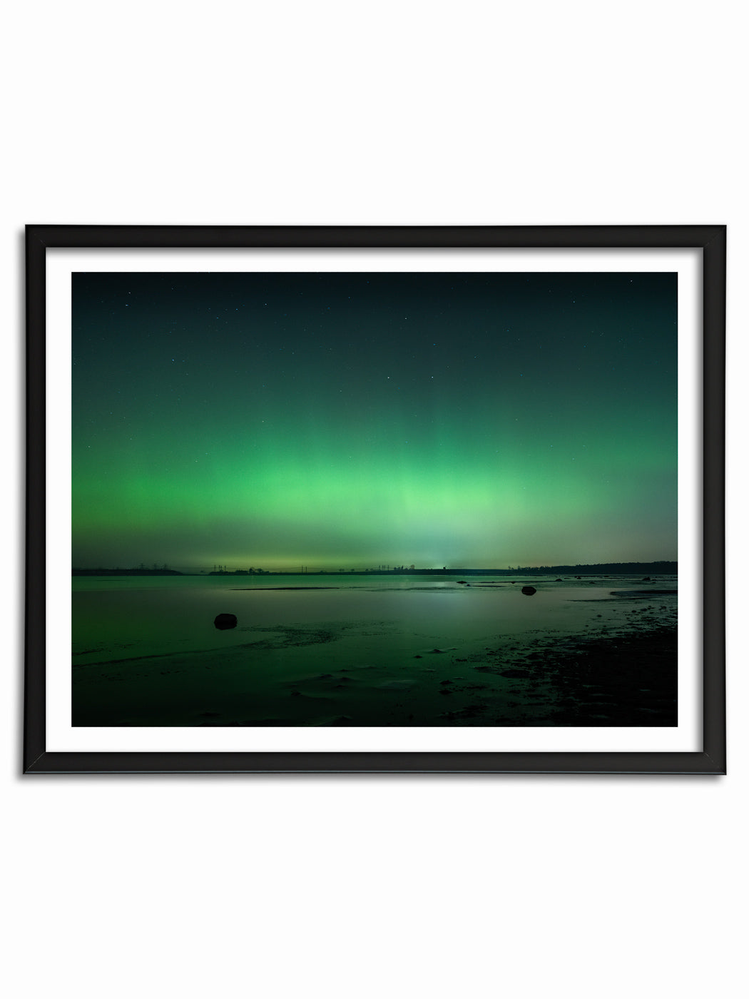 Norrsken över Salviken