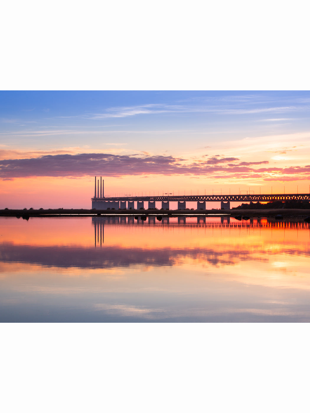 Reflektion över Öresundsbron