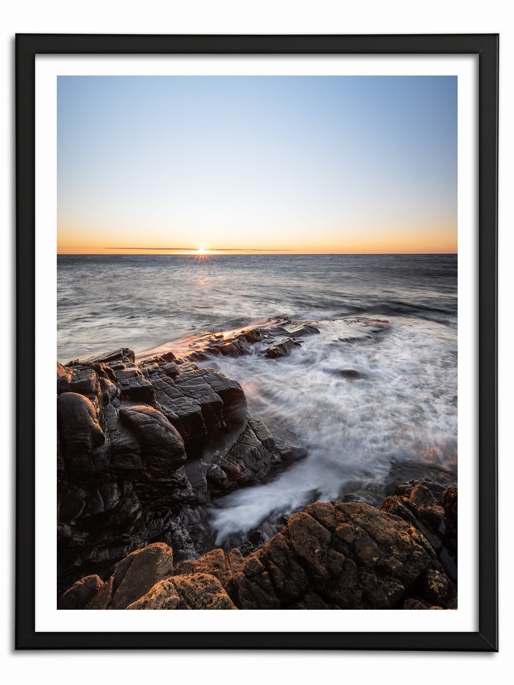 Solnedgång över Kullaberg