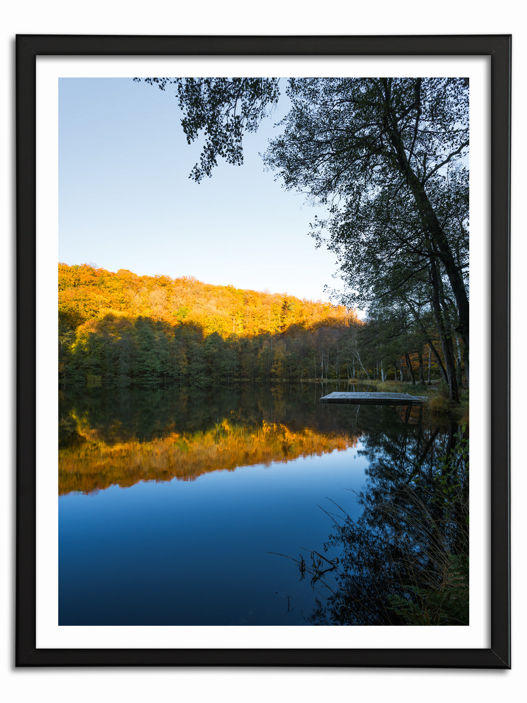 Soluppgång över Odensjön