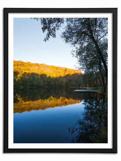 Soluppgång över Odensjön