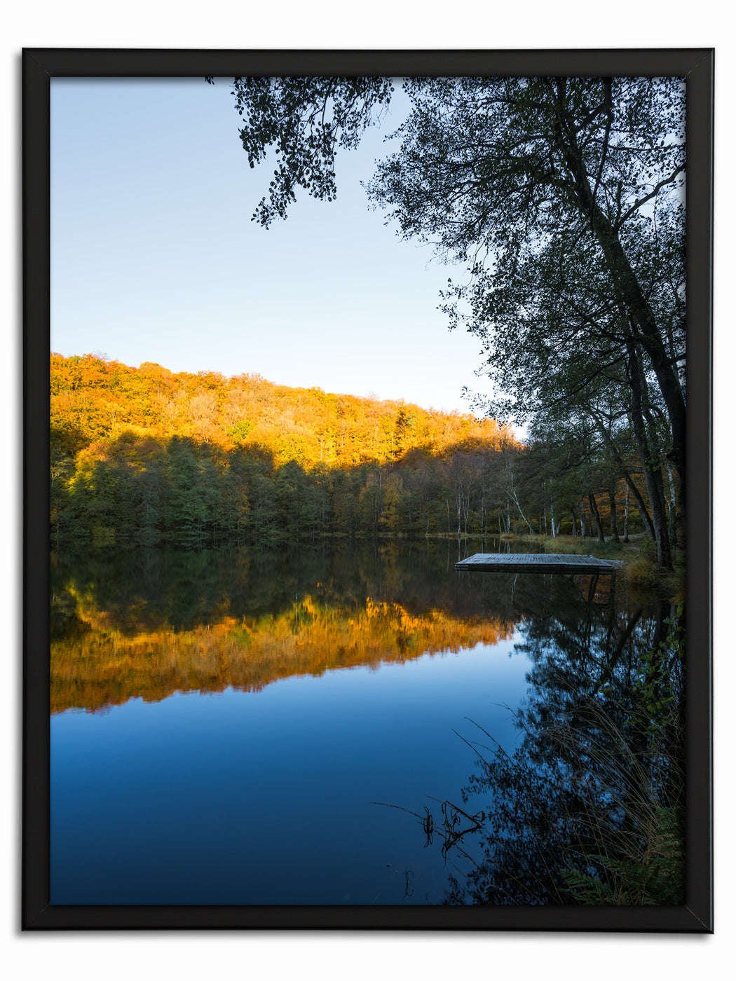 Soluppgång över Odensjön