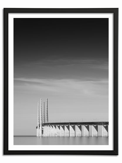 Svart himmel över Öresundsbron