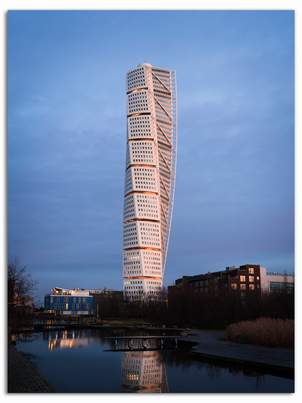 Turning Torso vid gryning