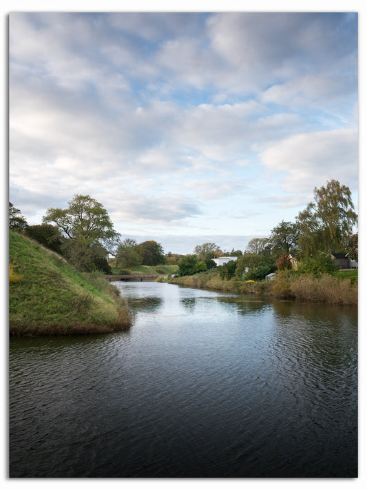 Vallgraven runt Landskrona Citadell
