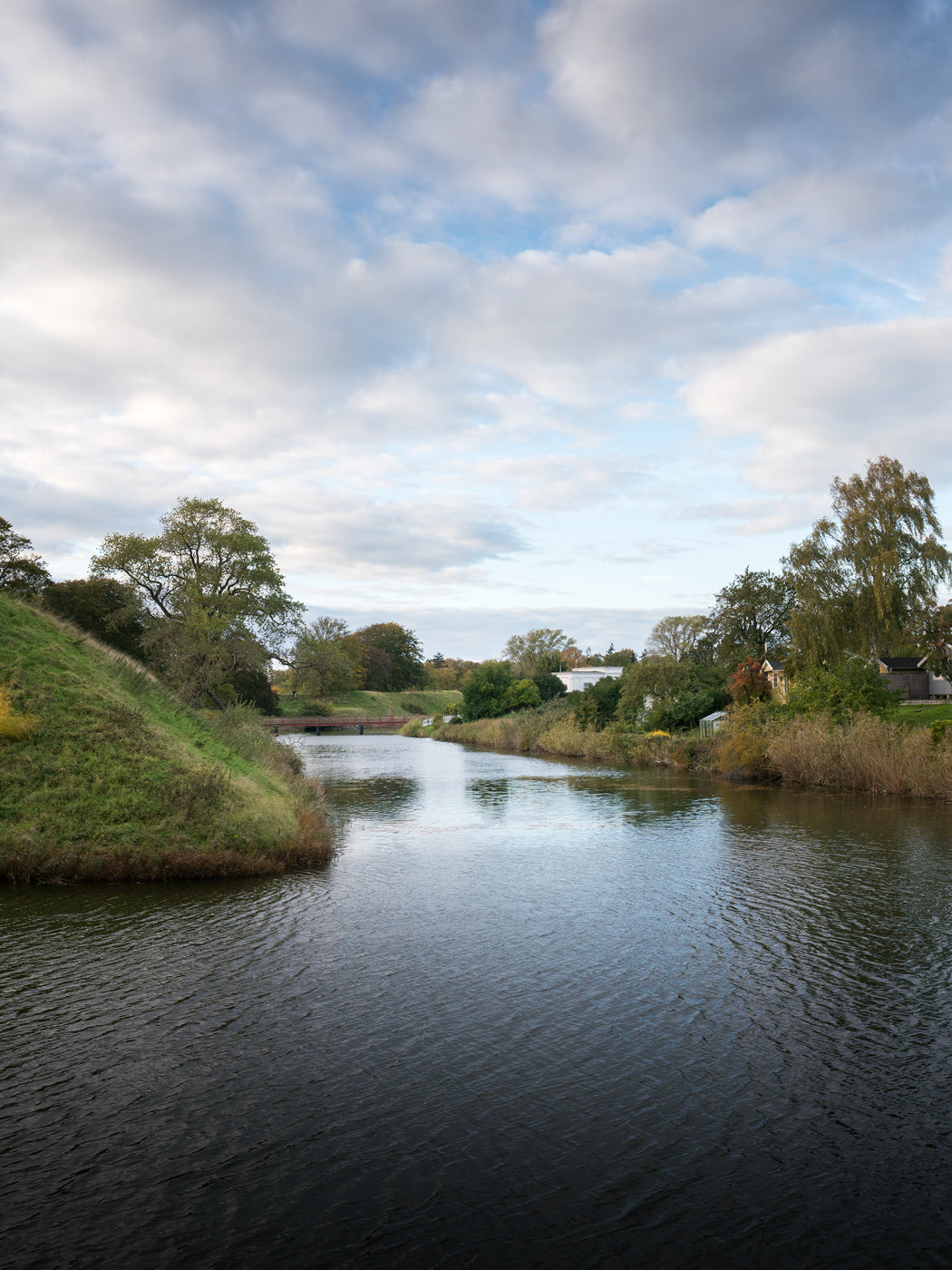 Vallgraven runt Landskrona Citadell
