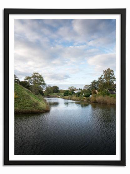 Vallgraven runt Landskrona Citadell