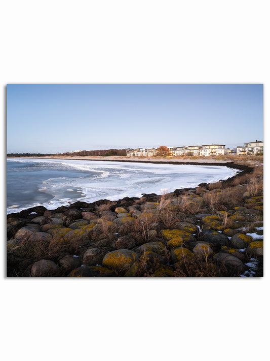 Vinter över Lomma Strand