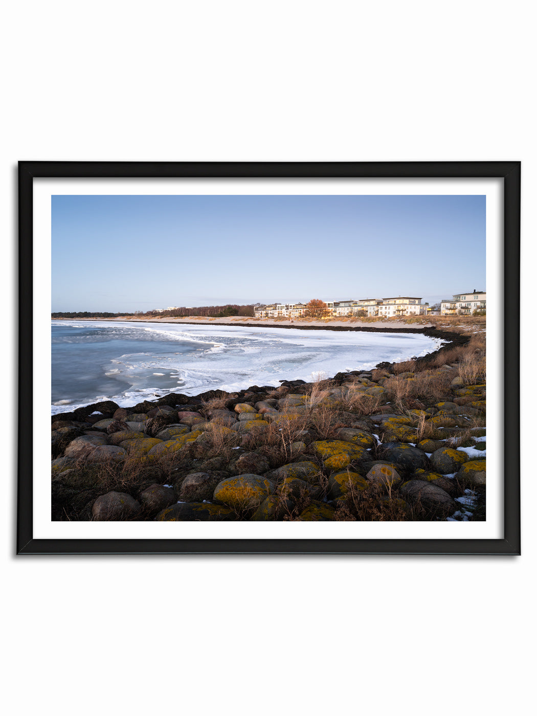 Vinter över Lomma Strand