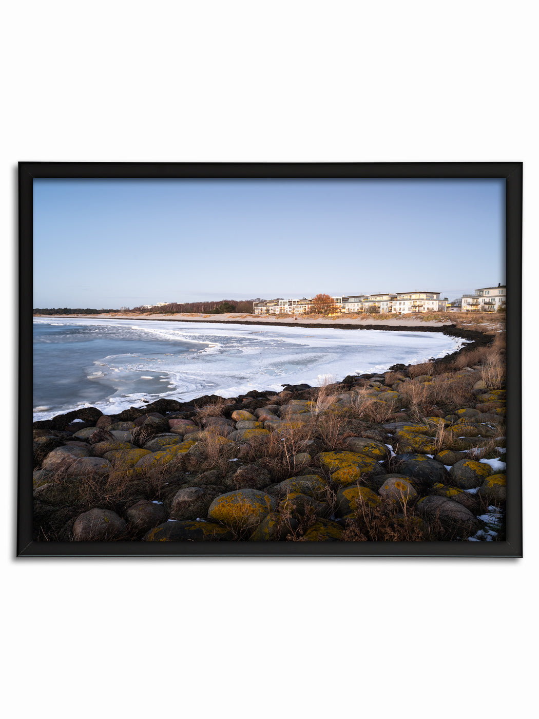 Vinter över Lomma Strand