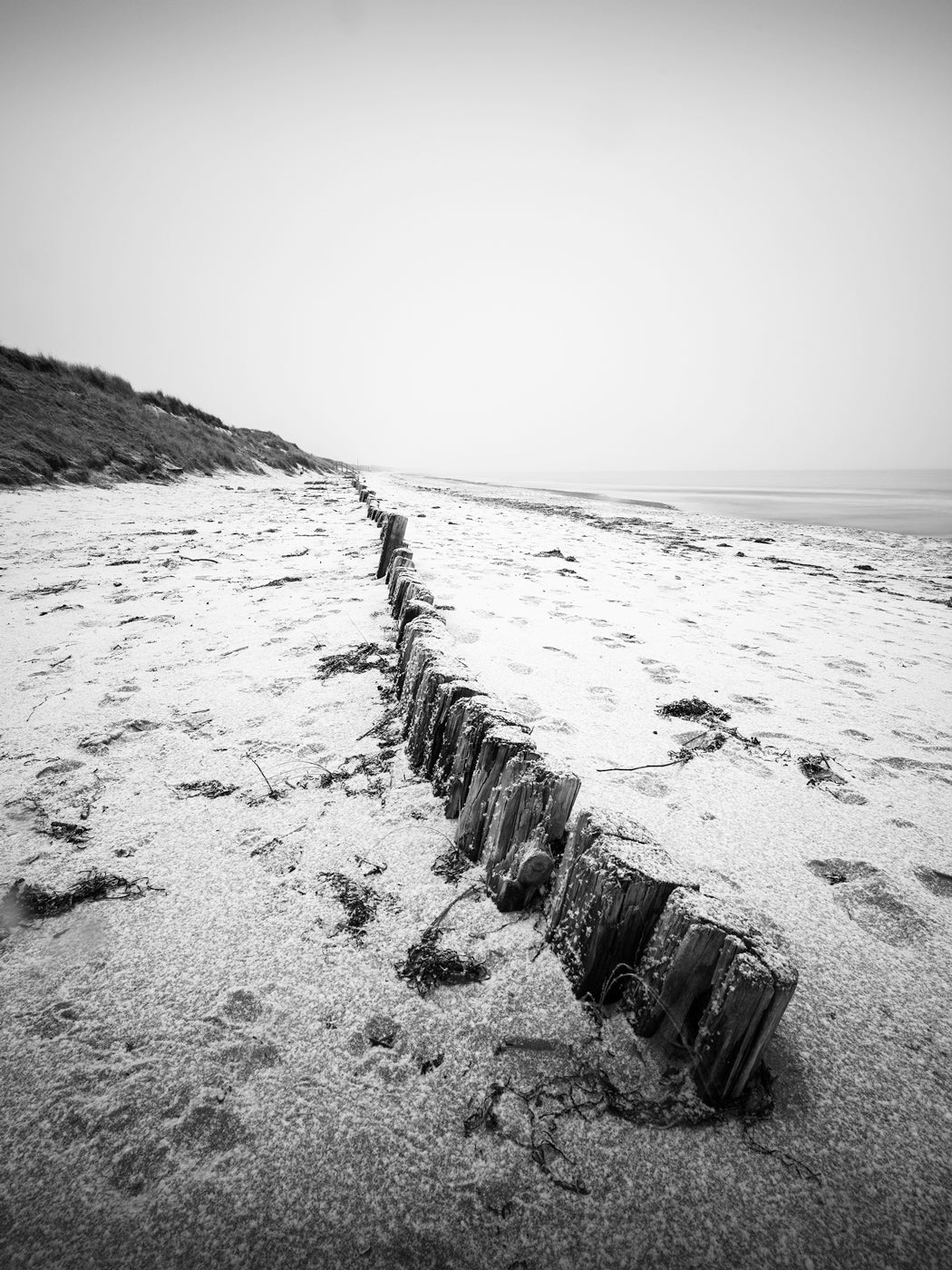 Vinter på Ängelholm strand