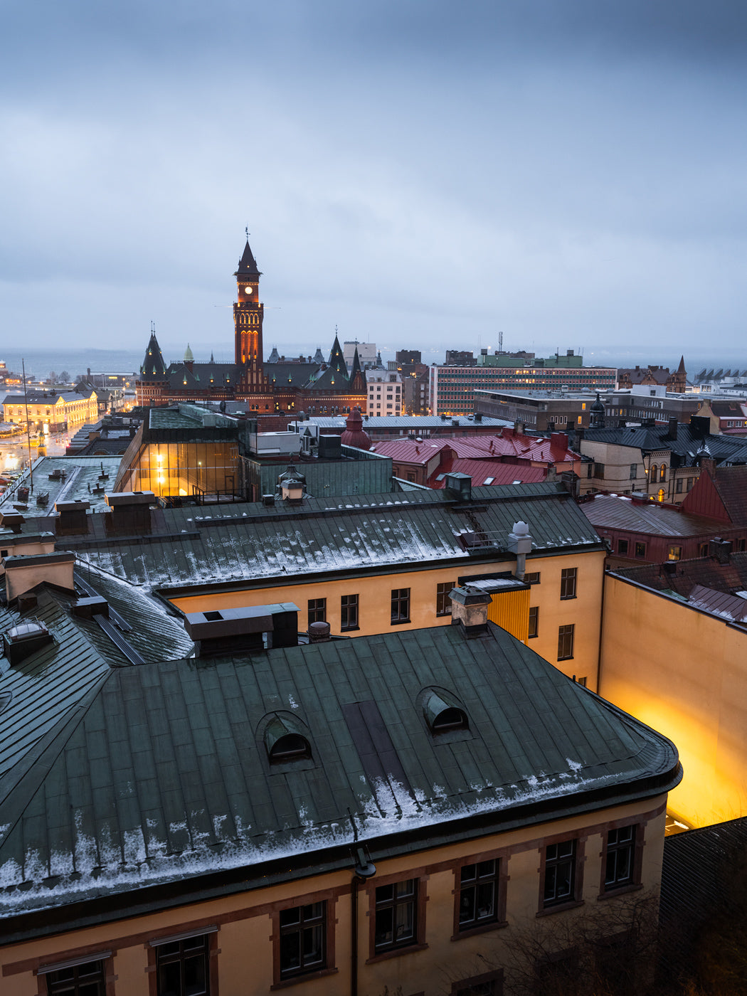 Vinterstorm över Takåsarna